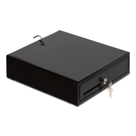 CASH DRAWER 330 BLACK 33x33x10Cm, 24 V, RJ 12, 4B/8C