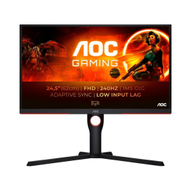 63,5cm/25" (1920x1080) AOC Gaming G3 25G3ZM/BK FHD WLED 240Hz 0,5ms HDMI DP Black/Red